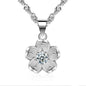 925 Sterling Silver Cherry Blossom Pendant Necklace