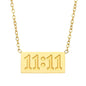 1111 Angel Number Necklace - Sori Style